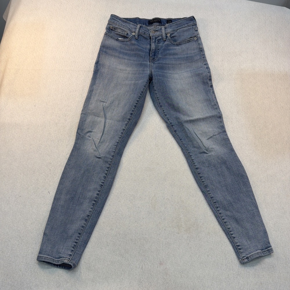 Lucky Brand Mid Rosa Skinny Ava Women's Blue Light Denim Jean, Size 8/29 Regular